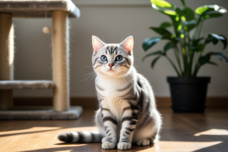 Meet the Low-Maintenance Yet Playful American Shorthair!