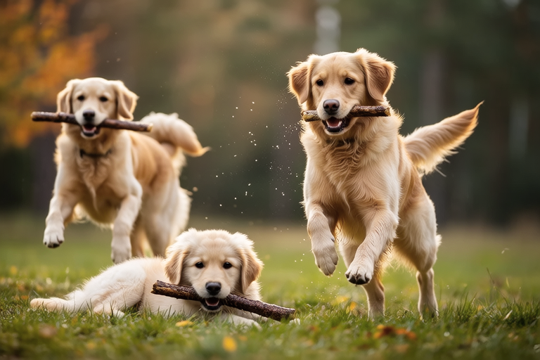 Golden Retrievers Unleashed: Inside Their Playful Minds