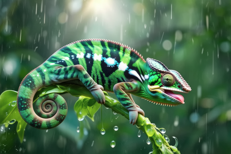 The Unique World of Chameleons: Colors, Behavior, and More